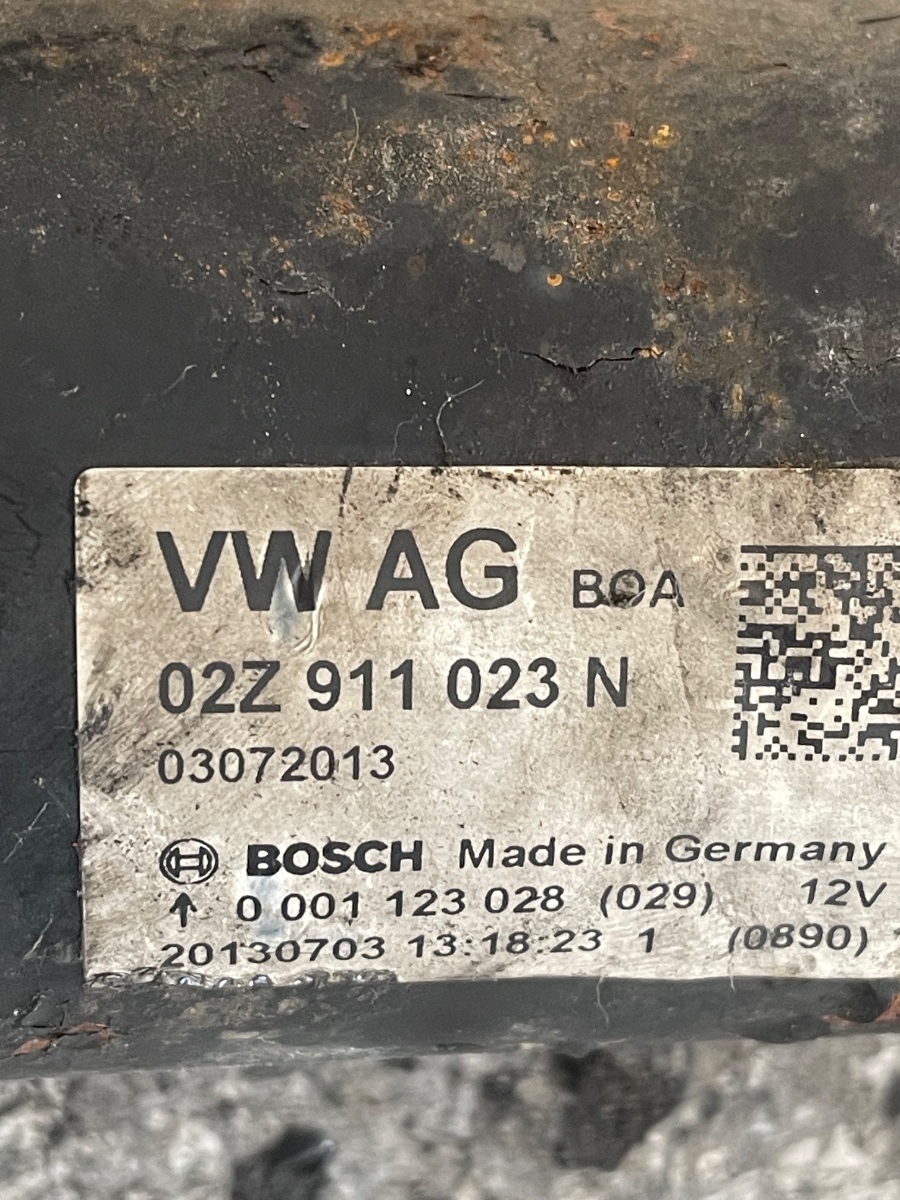 Electromotor SKODA RAPID II NH3 2012 - > 1.6 TDI CAY 02Z911023N – foto 3