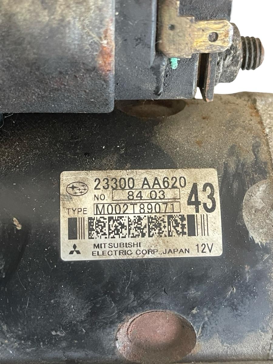 Electromotor SUBARU LEGACY IV BL 2003 - 2015 2.0 D AWD EE20Z 23300-AA620 – foto 3