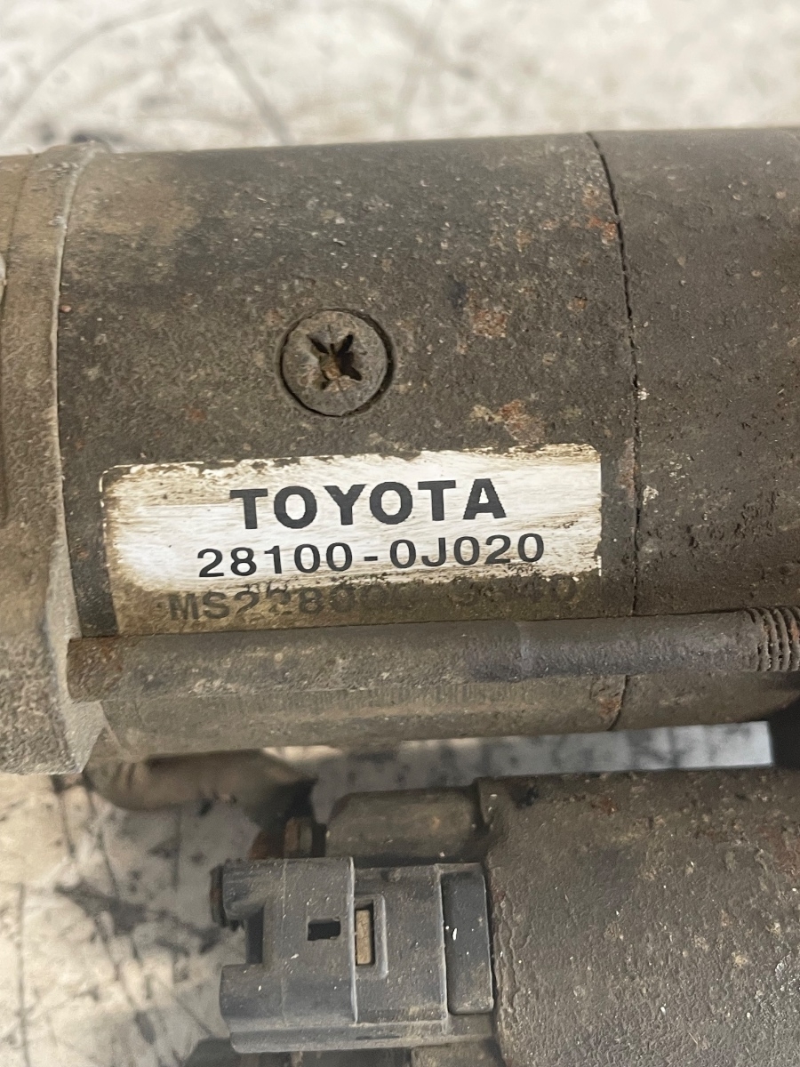 Electromotor TOYOTA YARIS _P1_ 1999 - 2005 1.0 1SZ-FE 28100-0J020 – foto 4