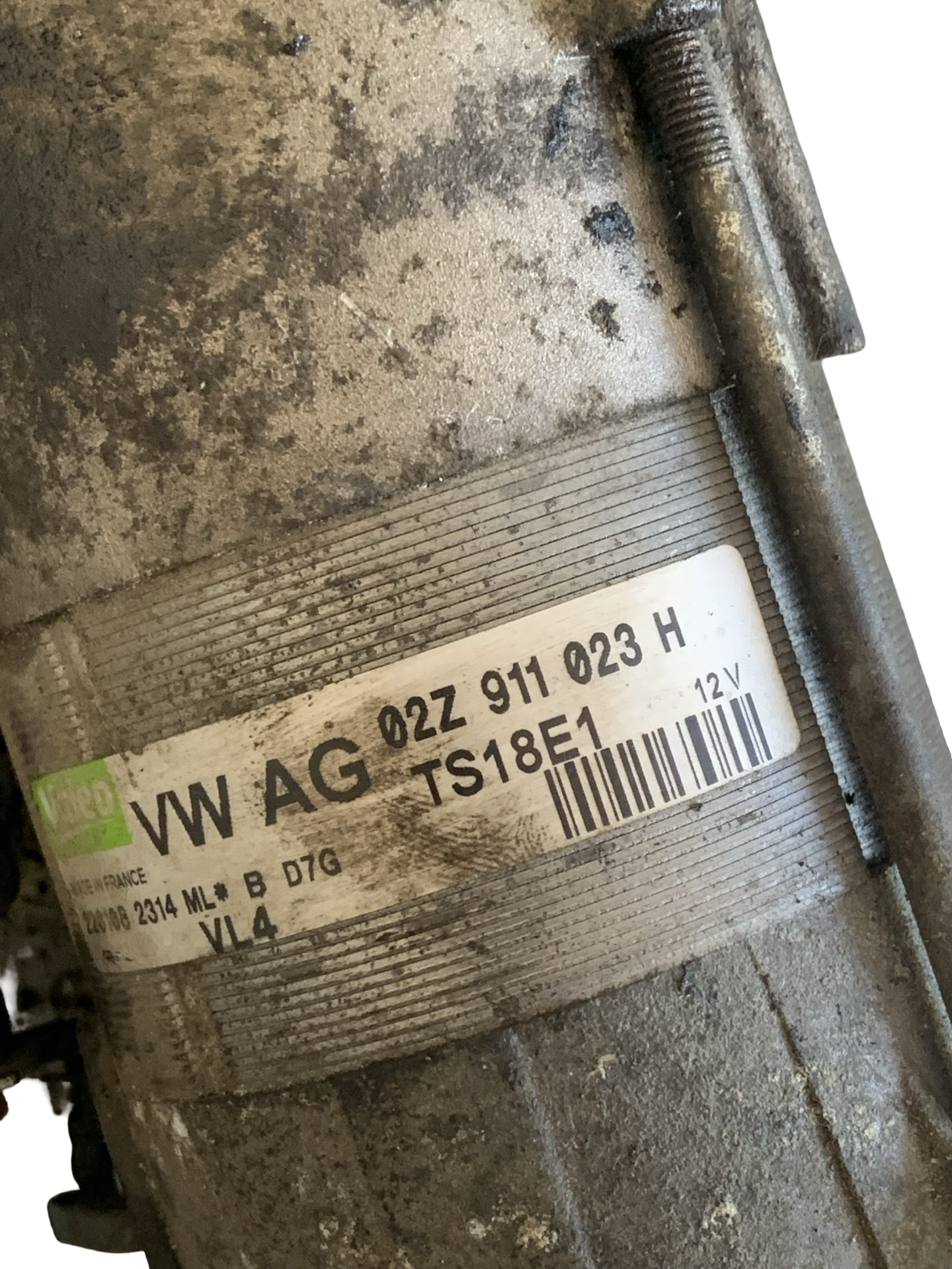 Electromotor Volkswagen Golf 5 Plus 1.9TDI BLS 2004–2008 - cod: 02Z911023H – foto 2