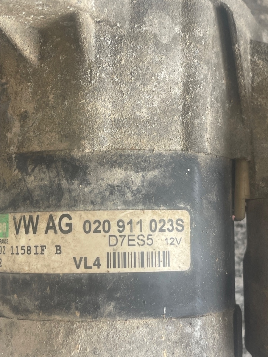 Electromotor VOLKSWAGEN GOLF IV 1J1 1997 - 2007 1.4 16V BCA 020911023S – foto 3