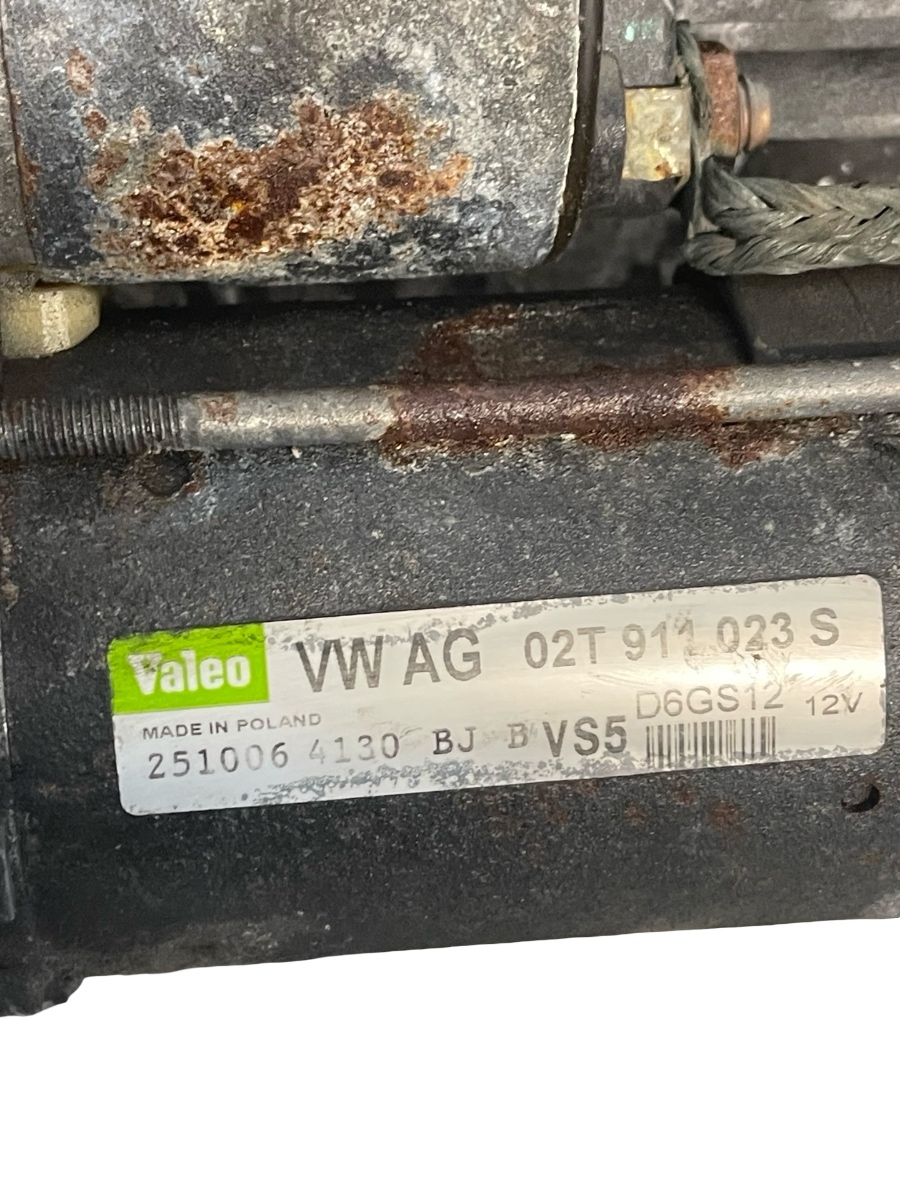 Electromotor VOLKSWAGEN GOLF V 1K1 2003 - 2009 1.4 16V BUD 02T911023S – foto 2