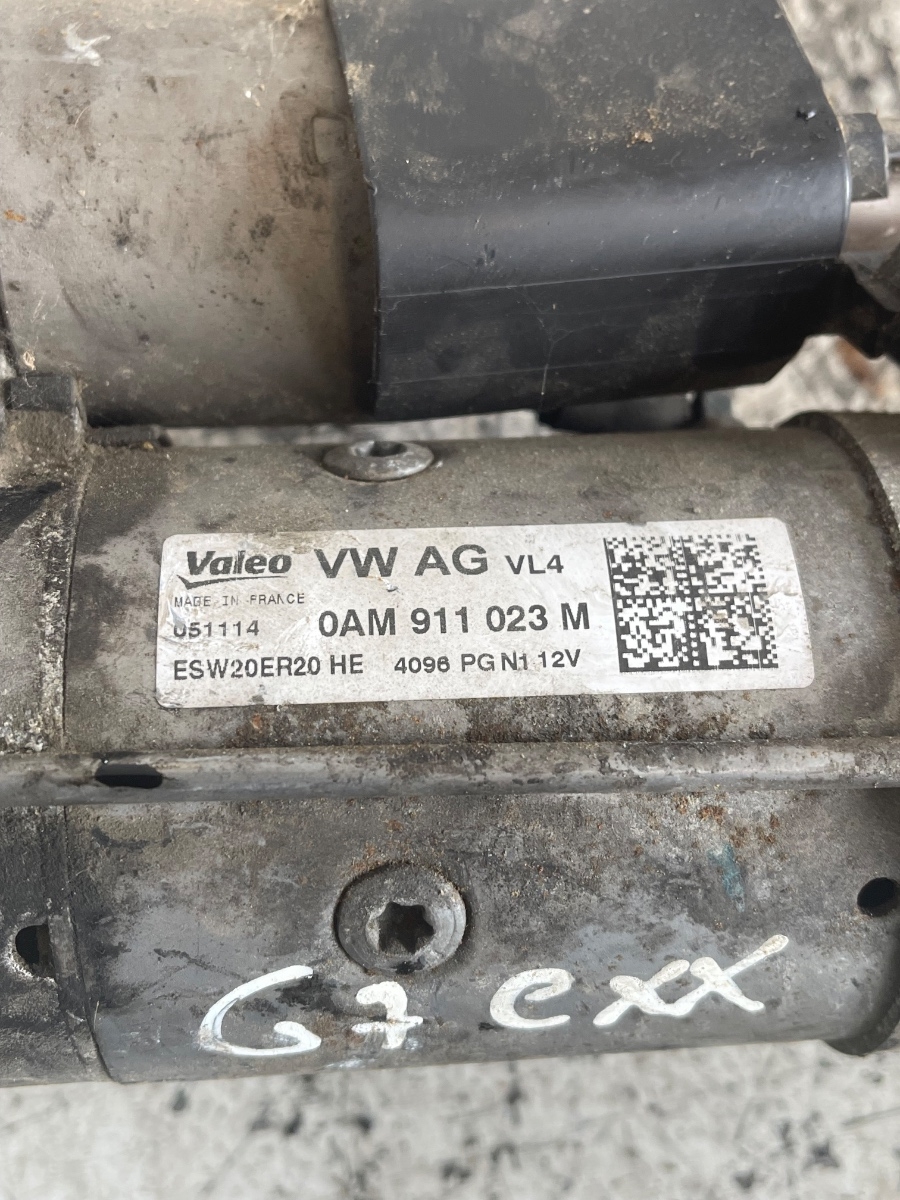 Electromotor VOLKSWAGEN GOLF VII 5G1, BE1 2012 - > 1.6TDI CXX 0AM911023M – foto 3