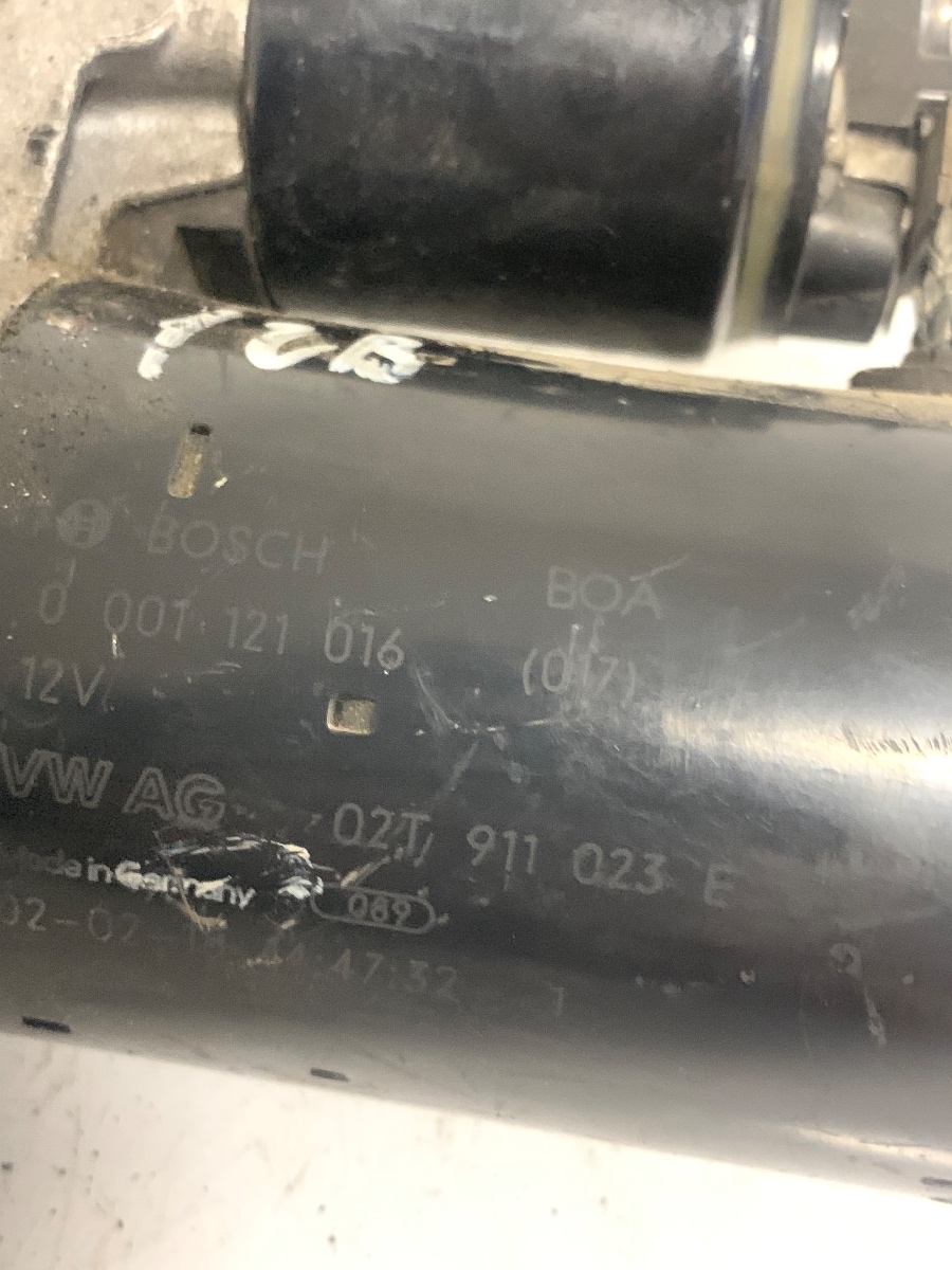 Electromotor VOLKSWAGEN POLO 9N_ 2001 - 2012 1.2B 02T911023E 0001121016 – foto 2