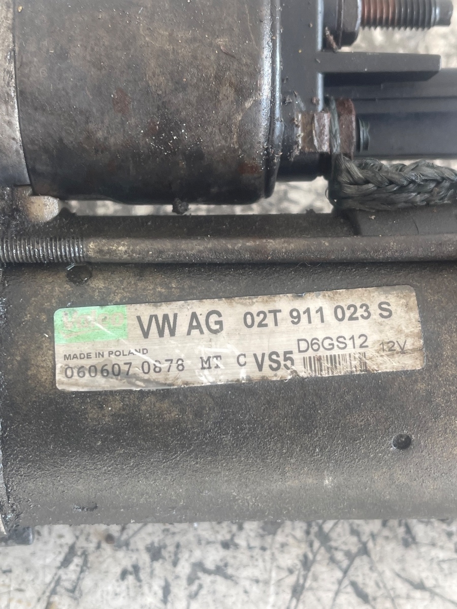 Electromotor VOLKSWAGEN POLO 9N_ 2001 - 2012 1.4i 02T911023S – foto 3