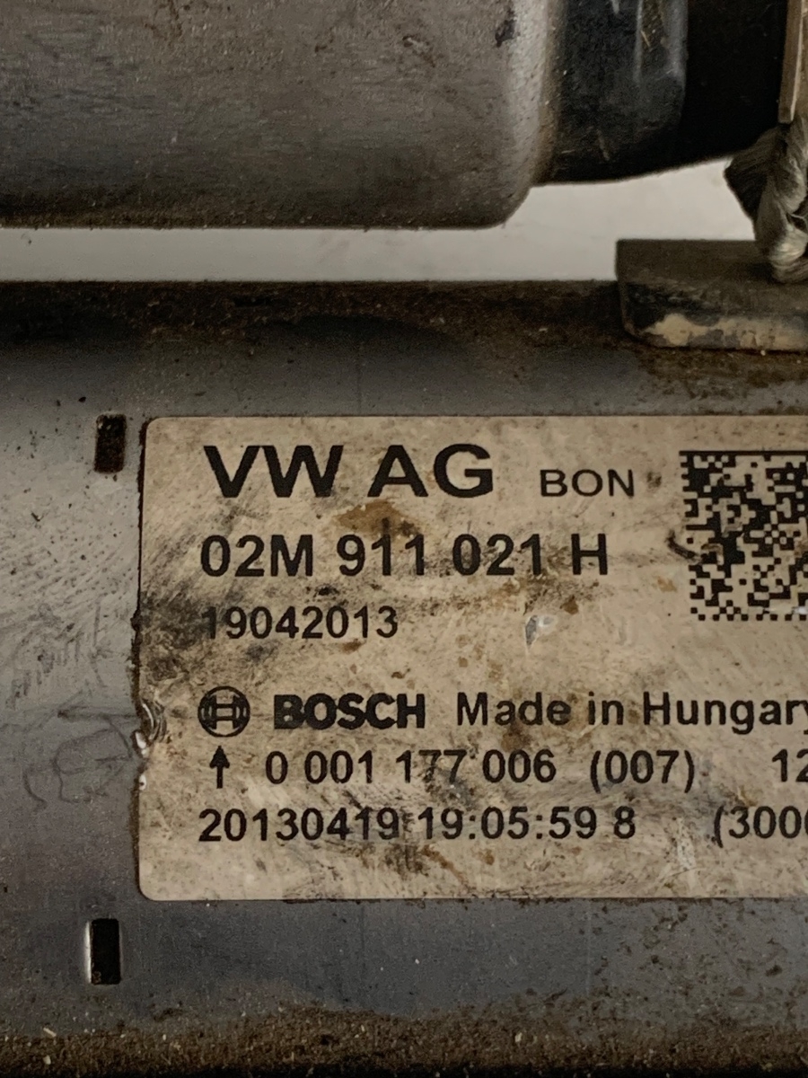 Electromotor VOLKSWAGEN UP 121, 122, BL1, BL2 2011 1.0B AUTOMAT - > 02M911021H – foto 3