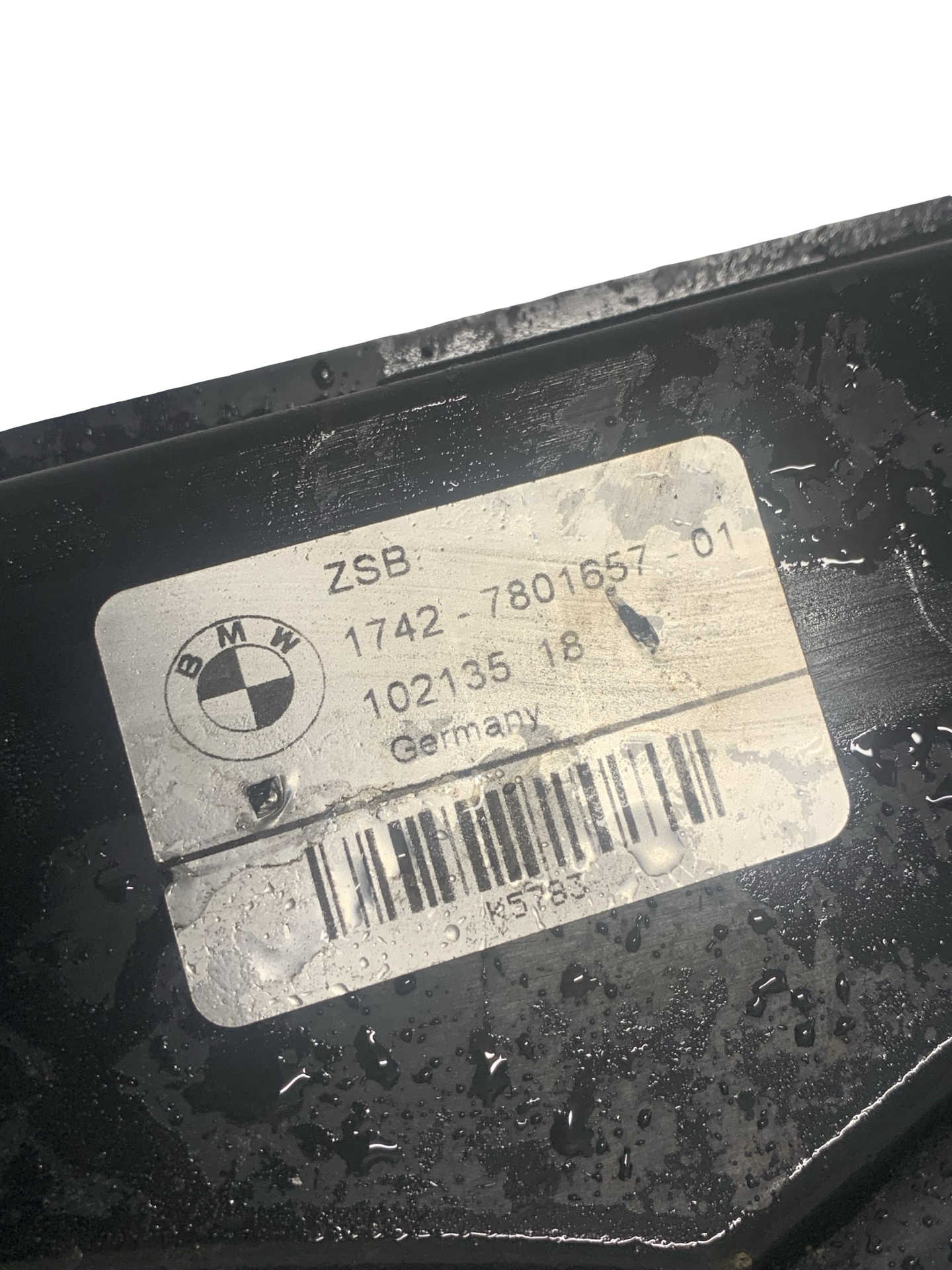 Electroventilator BMW SERIA 5 E60 2003–2010 - cod: 7801657 / 75617129 – foto 3