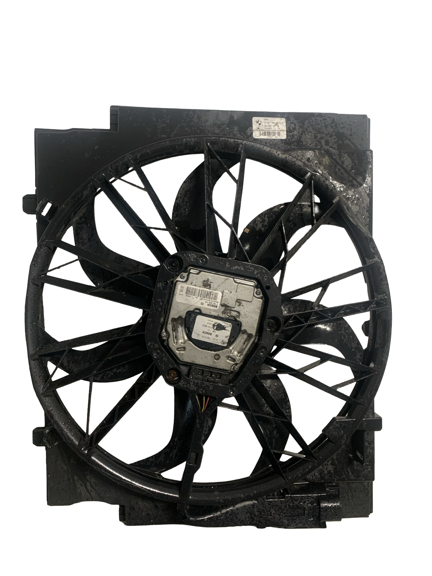 Electroventilator BMW SERIA 5 E60 2003–2010 - cod: 7801657 / 75617129 – foto 2