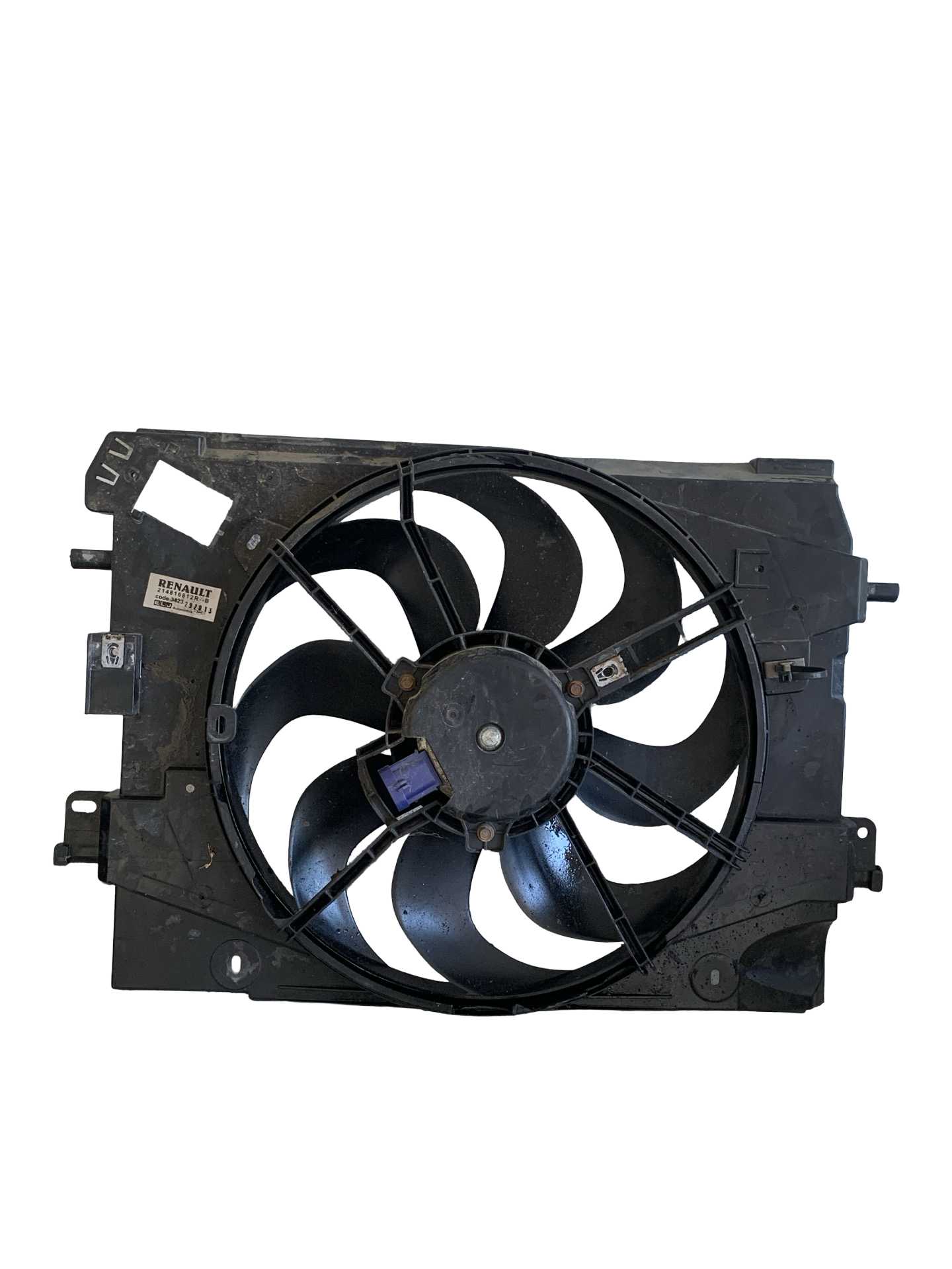 Electroventilator Dacia Logan 2 1.5 dCi K9K884 2012–2020 - cod: 214816812R Carcasa crapata,vezi foto !