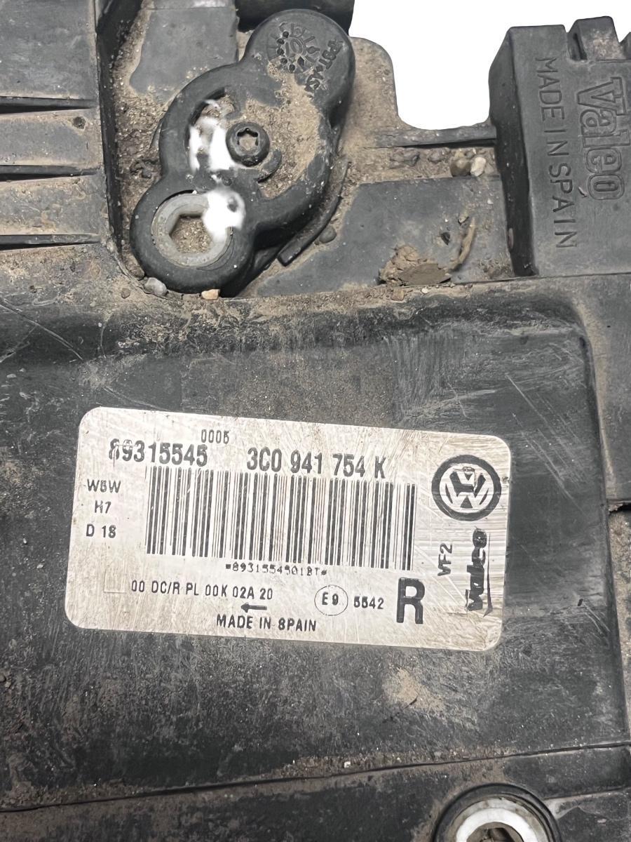 Far dreapta fata Xenon VOLKSWAGEN PASSAT 3C2 2005 - 2010 3C0941754K – foto 6
