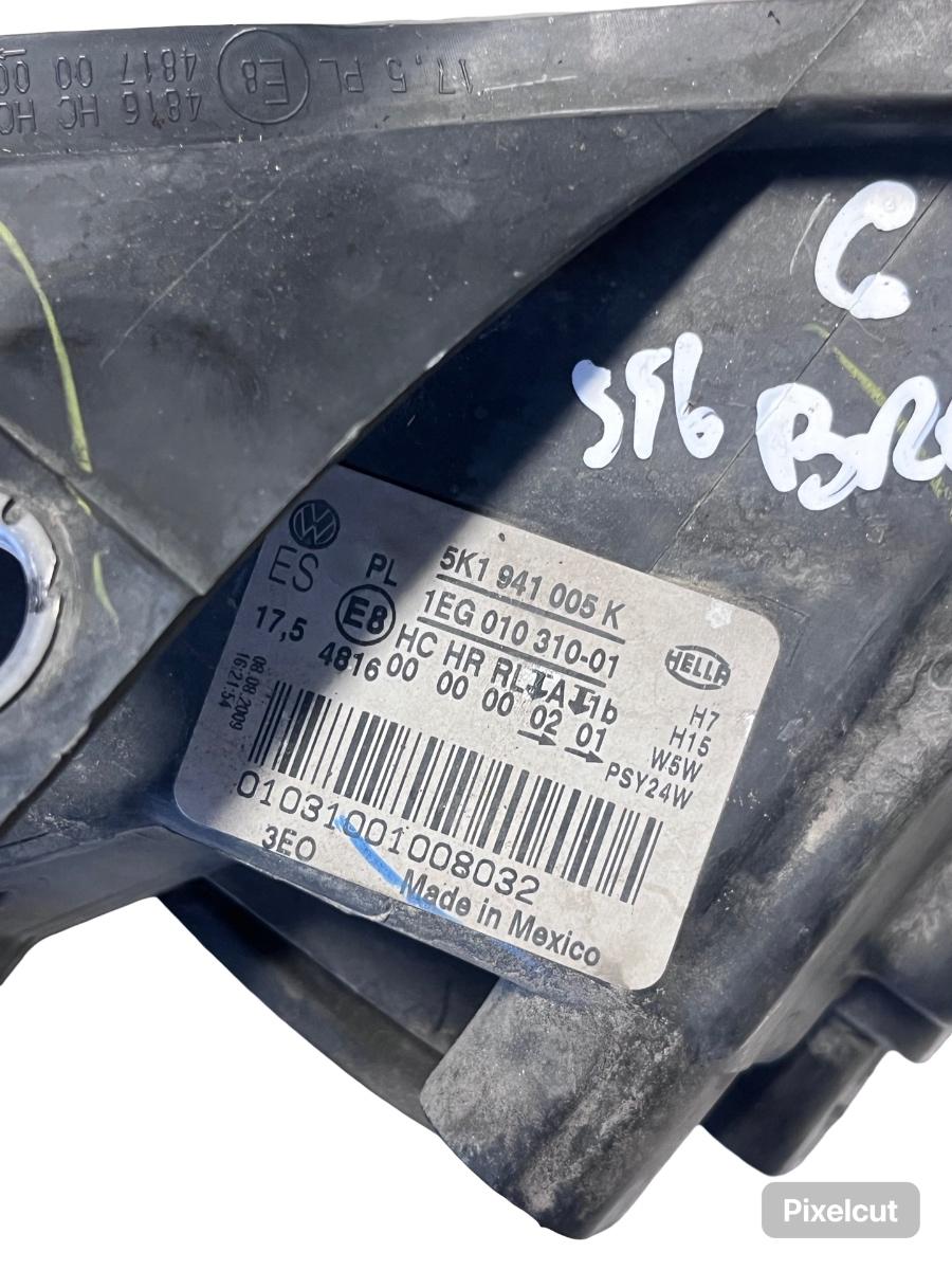 Far stanga fata VOLKSWAGEN GOLF VI Variant AJ5 2009 - 2013 5K1941005K – foto 2