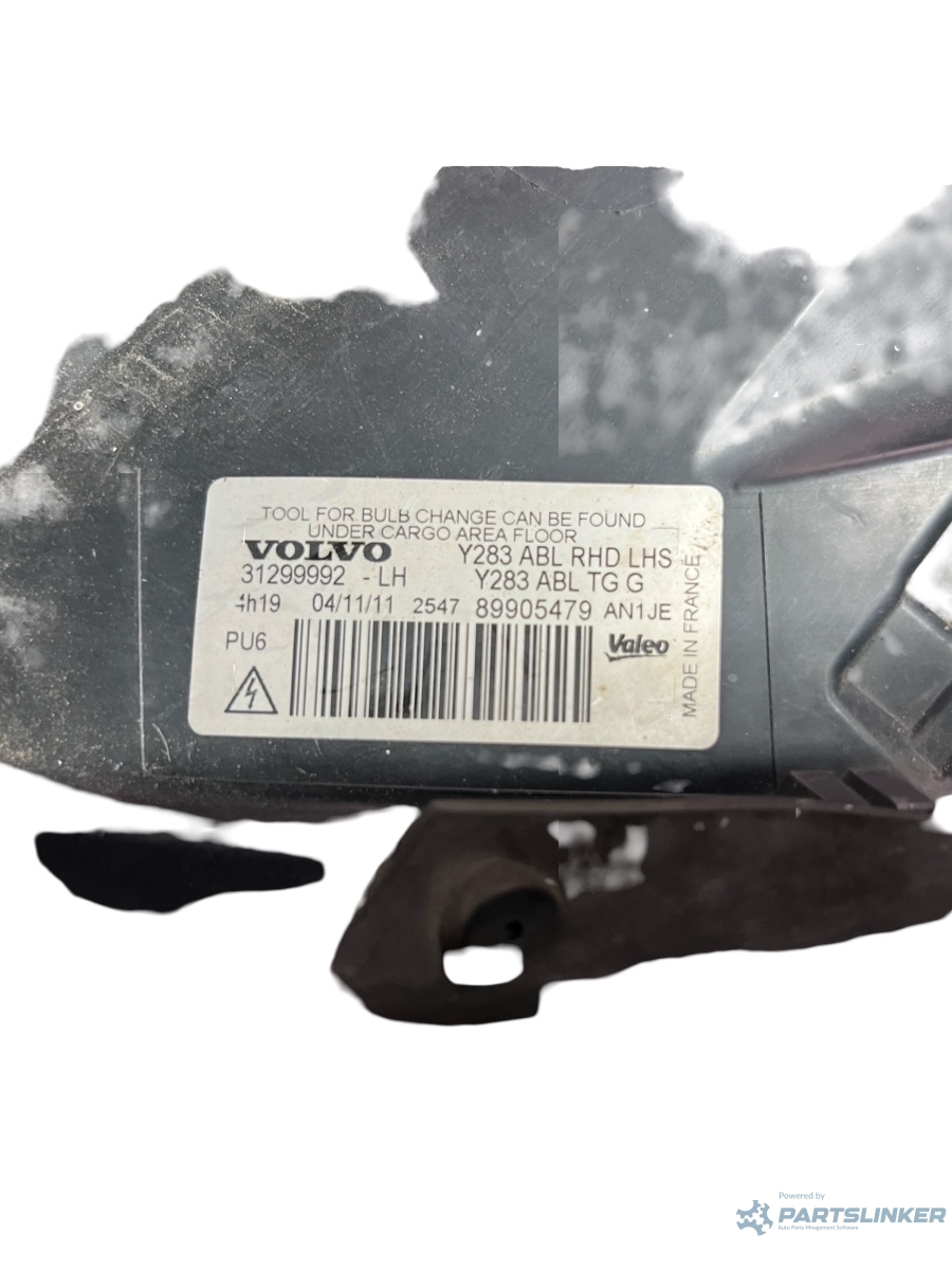 Far stanga VOLVO S60 II 134 2010 - > 31299992-LH – foto 5