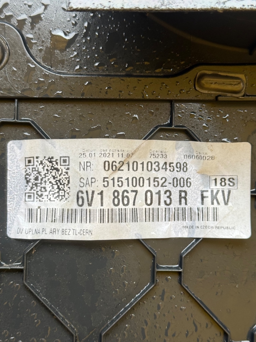 Fata de portiera stanga fata SKODA FABIA III Estate NJ5 2014 - > 6V1867013R – foto 2