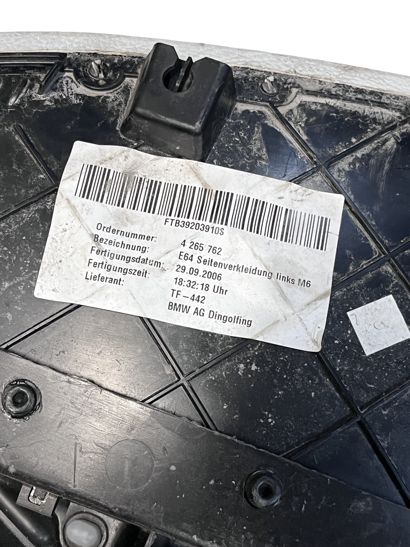 Fata DE Usa stânga spate BMW SERIA6 1 2003–2010 - cod: 7115433 – foto 3