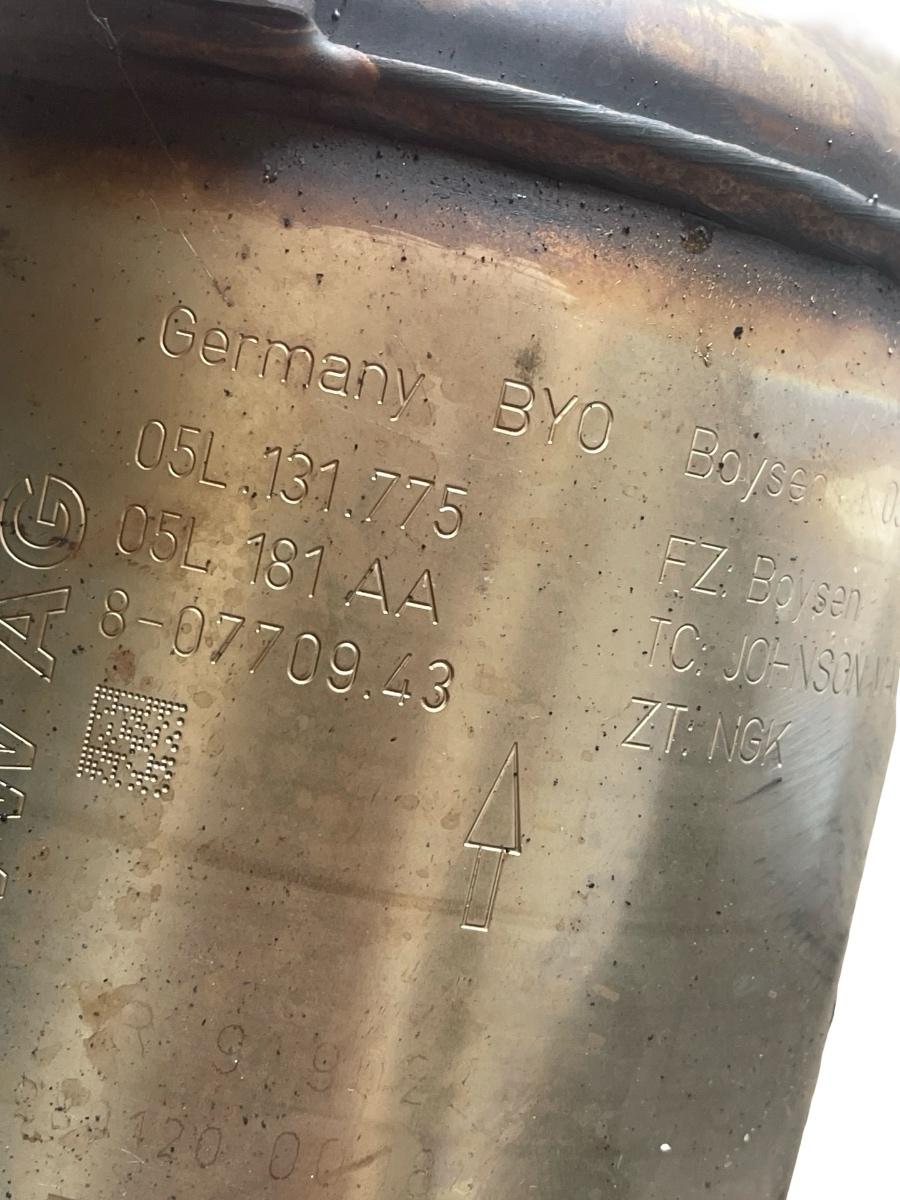 Filtru particule FAP/DPF AUDI A5/S5 II Sportback F5A 2020 2.0D 163cp DEZE mild hybrid 05L131765Q 05L131775 – foto 2