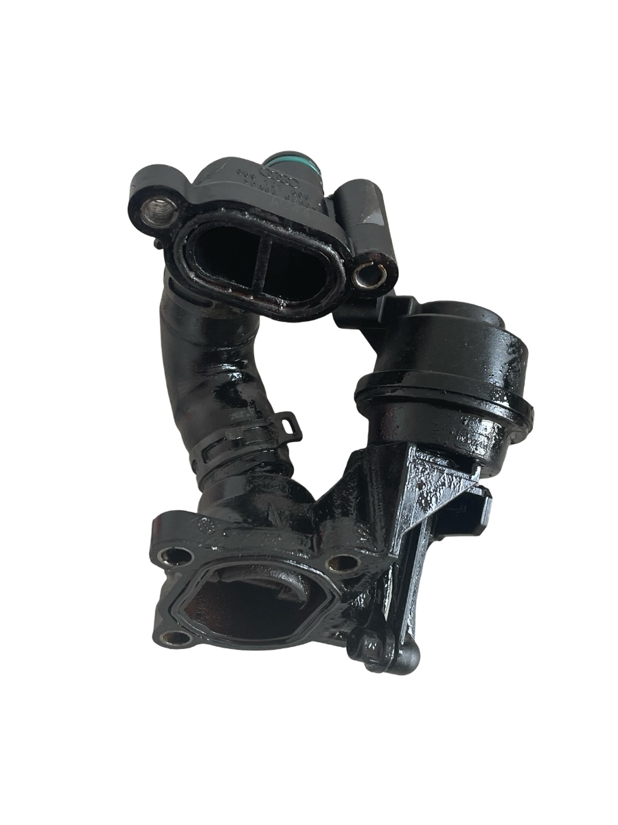 Flansa intermediara lichid racire AUDI A8 III 4H2, 4H8, 4HC, 4HL 2009 - 2018 3.0 TDI quattro CDTA, CDTC, CMHA 059121506H – foto 3