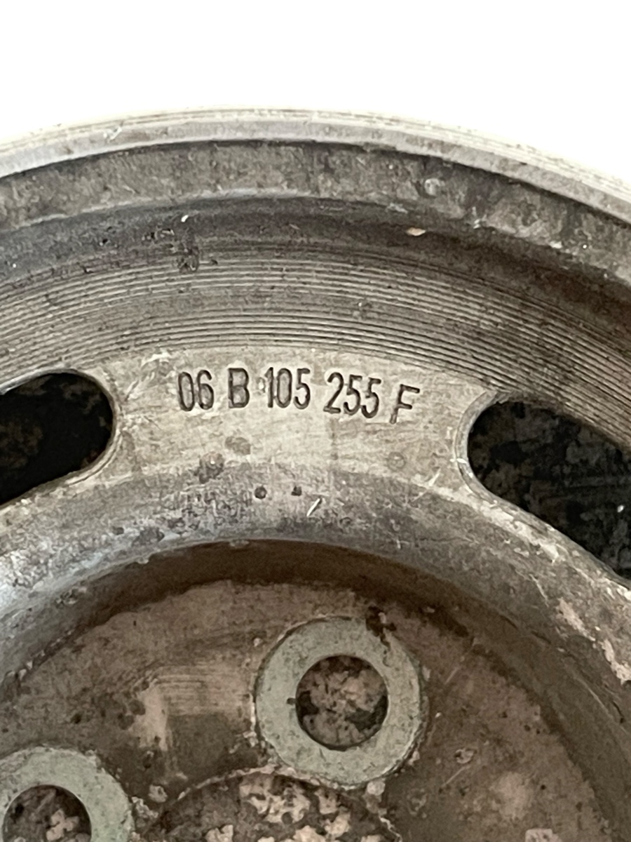 Fulie arbore cotit VOLKSWAGEN PASSAT B5.5  1996 - 2001  1.6i ALZ 06B105255F – foto 3