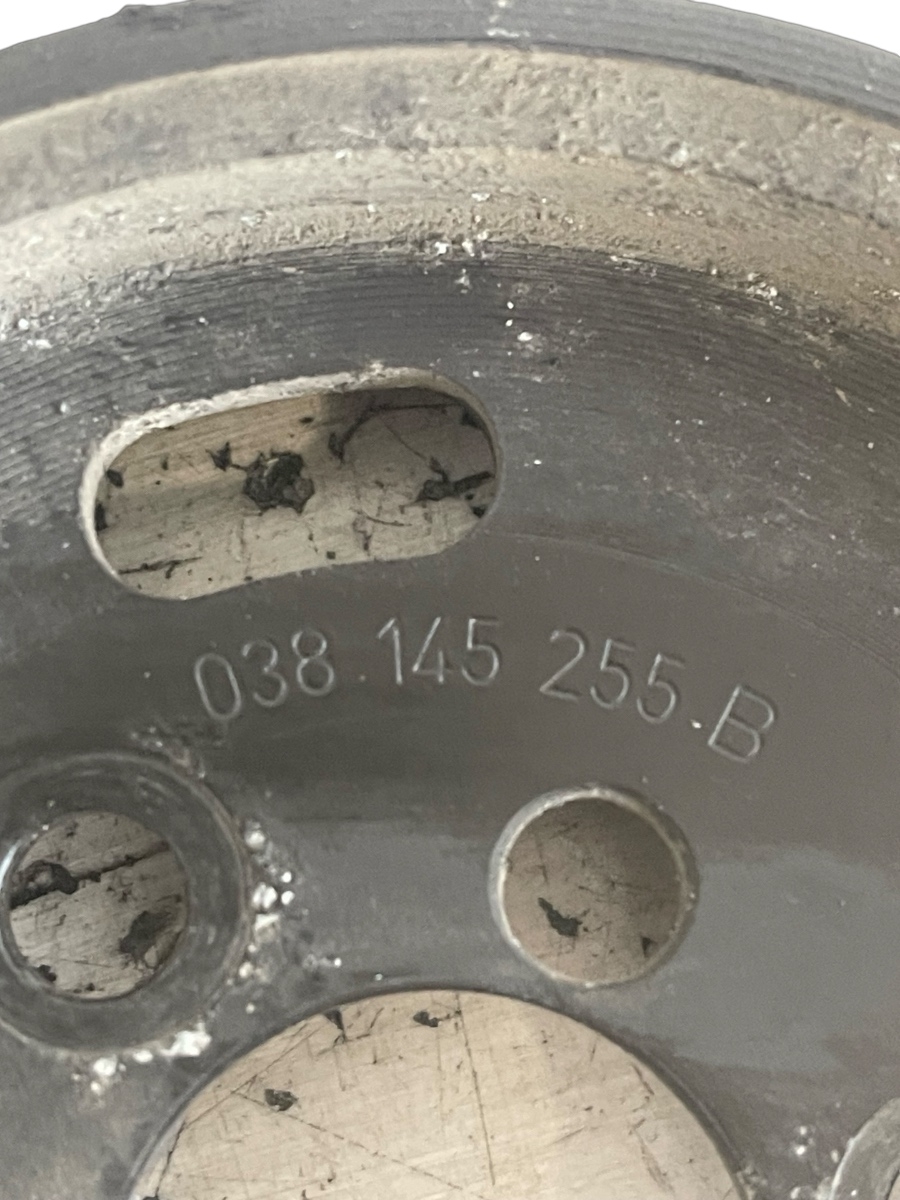 Fulie pompa servodirectie AUDI A4 III 8EC, B7 2004 - 2008 2.0 TDI BPW 038145255B – foto 2