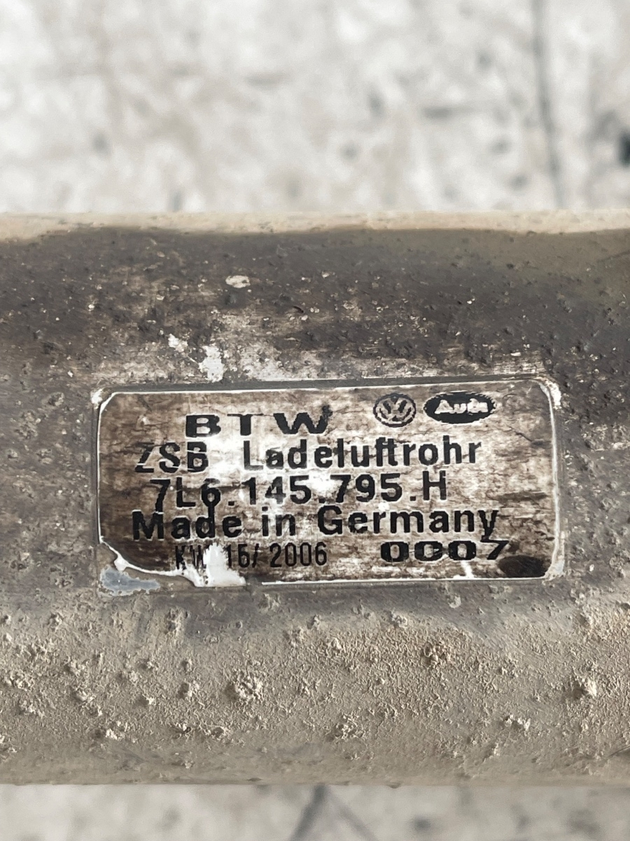 Furtun intercooler AUDI Q7 4LB 2006 - 2016 3.0 TDI quattro BUG 7L6145795H – foto 3