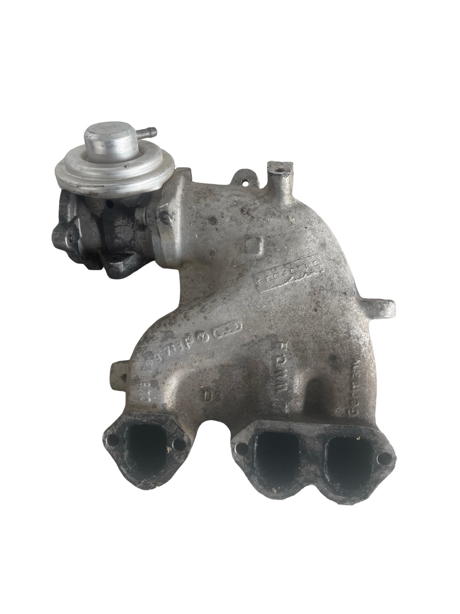 Galerie de admisie + EGR VOLKSWAGEN POLO 9N_ 2001 - 2012 1.4 TDI BNM 045129713F – foto 2