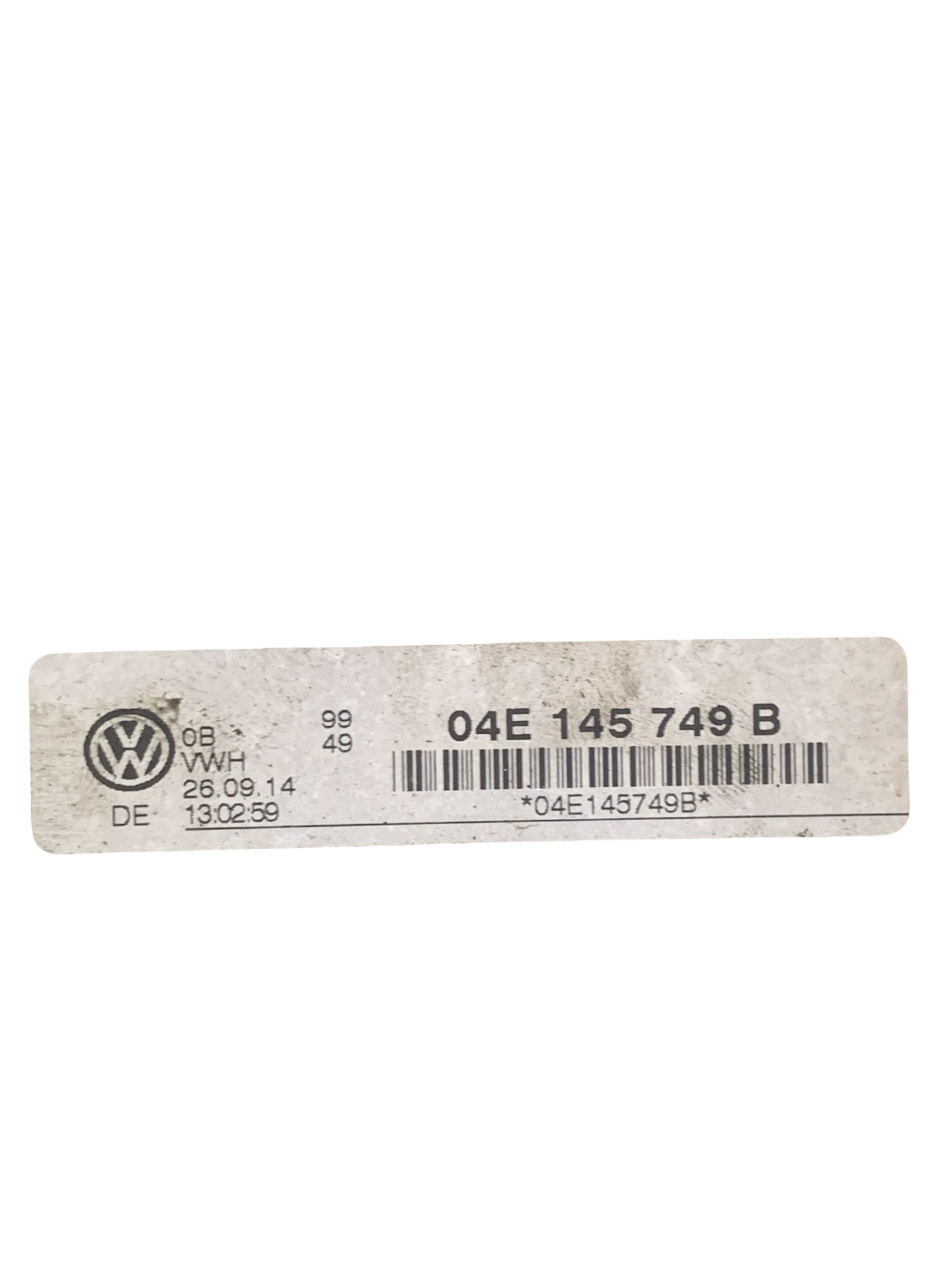Galerie De Admisie Volkswagen Golf 7 1.4 TSI CZC 2012–2021 - cod: 04E145749B 04E129711J – foto 2