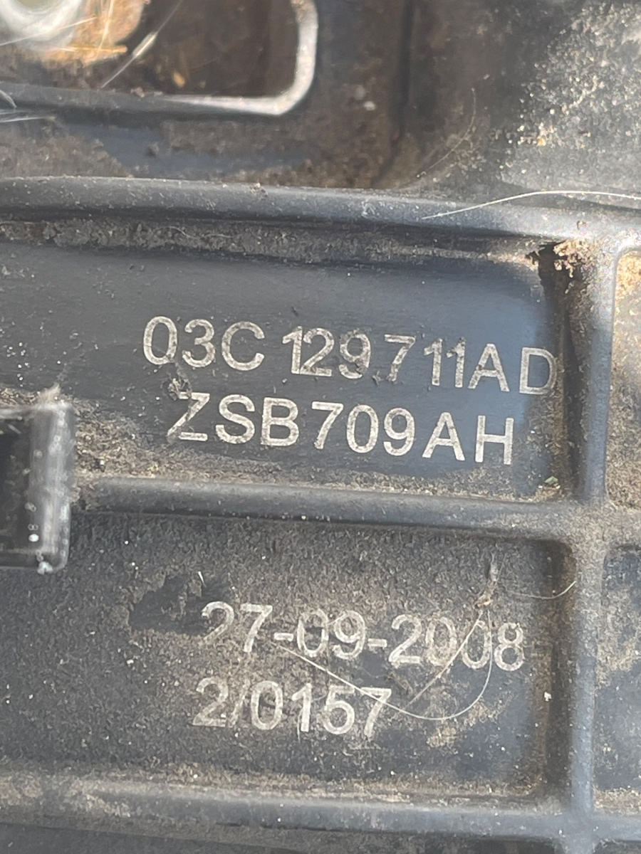 Galerie de admisie VOLKSWAGEN GOLF VI 5K1 2008 - 2013 1.4 TSI CAXA 03C129711AD – foto 3