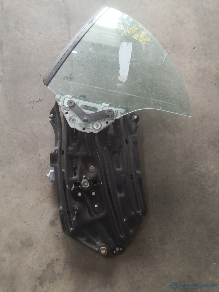 Geam cu suport stanga spate BMW 3 IV Convertible (E46) [ 2000 - 2007 ] – foto 2