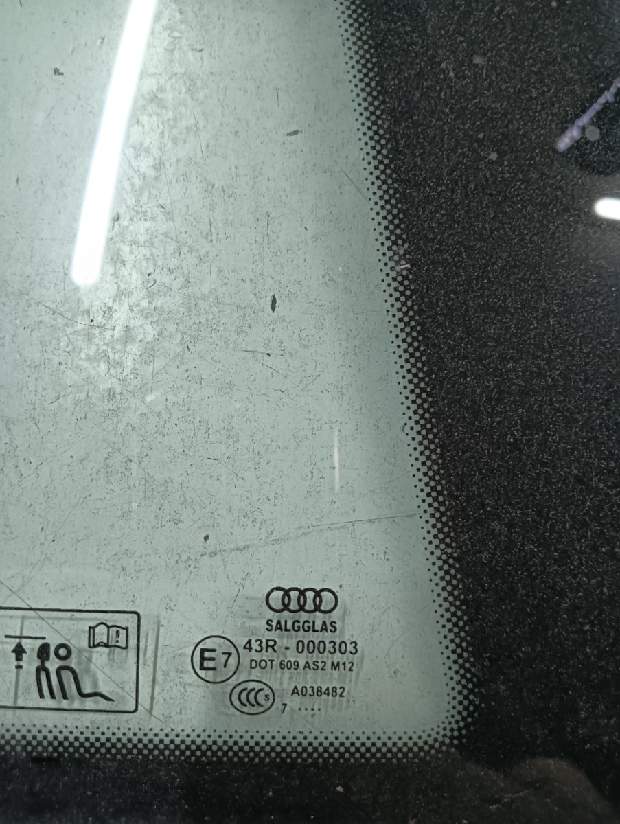 Geam dreapta spate COUPE  AUDI A5/S5 8T3 2007 - 2017 3.0 – foto 2