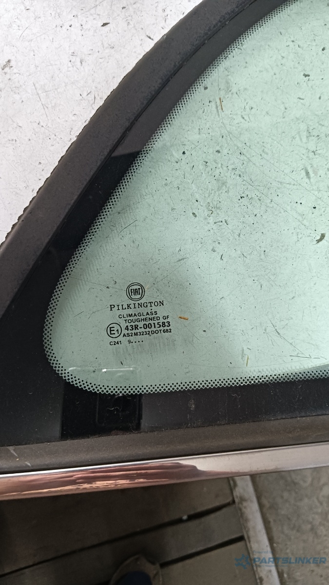 Geam dreapta spate FIAT 500 (312) [ 2007 - > ] OEM 43r001583 – foto 2