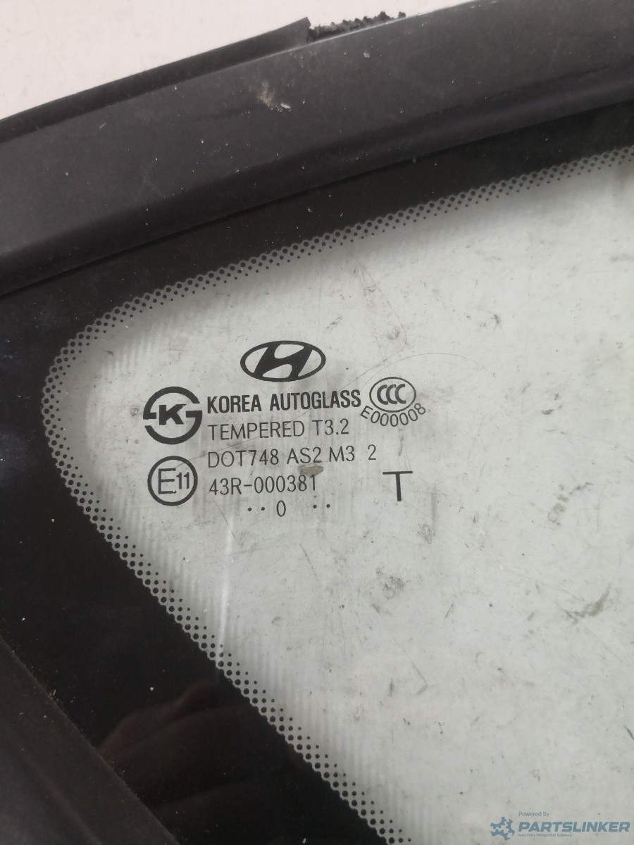 Geam dreapta spate HYUNDAI i30 (FD) [ 2007 - 2012 ] – foto 2
