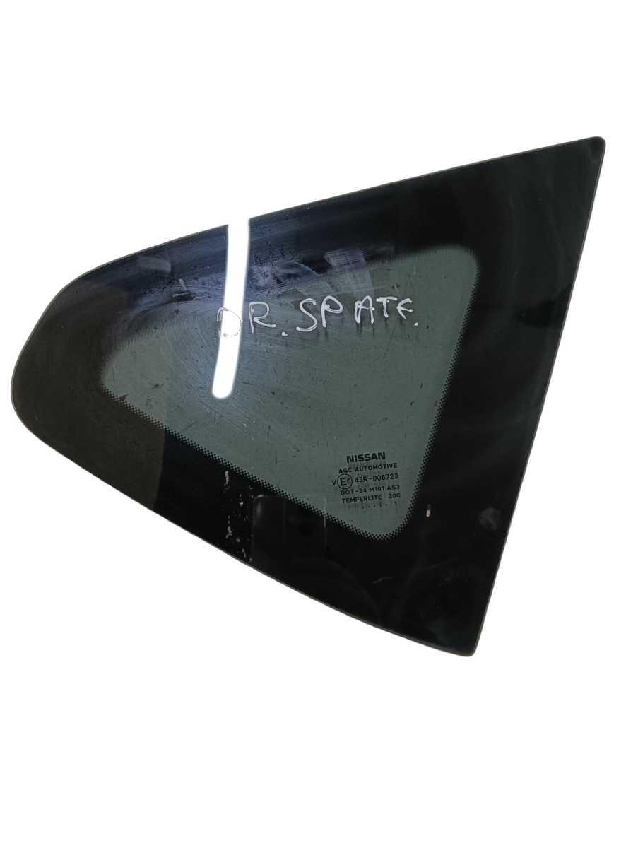 Geam  dreapta spate NISSAN QASHQAI / QASHQAI +2 I J10, JJ10 2006 - 2014