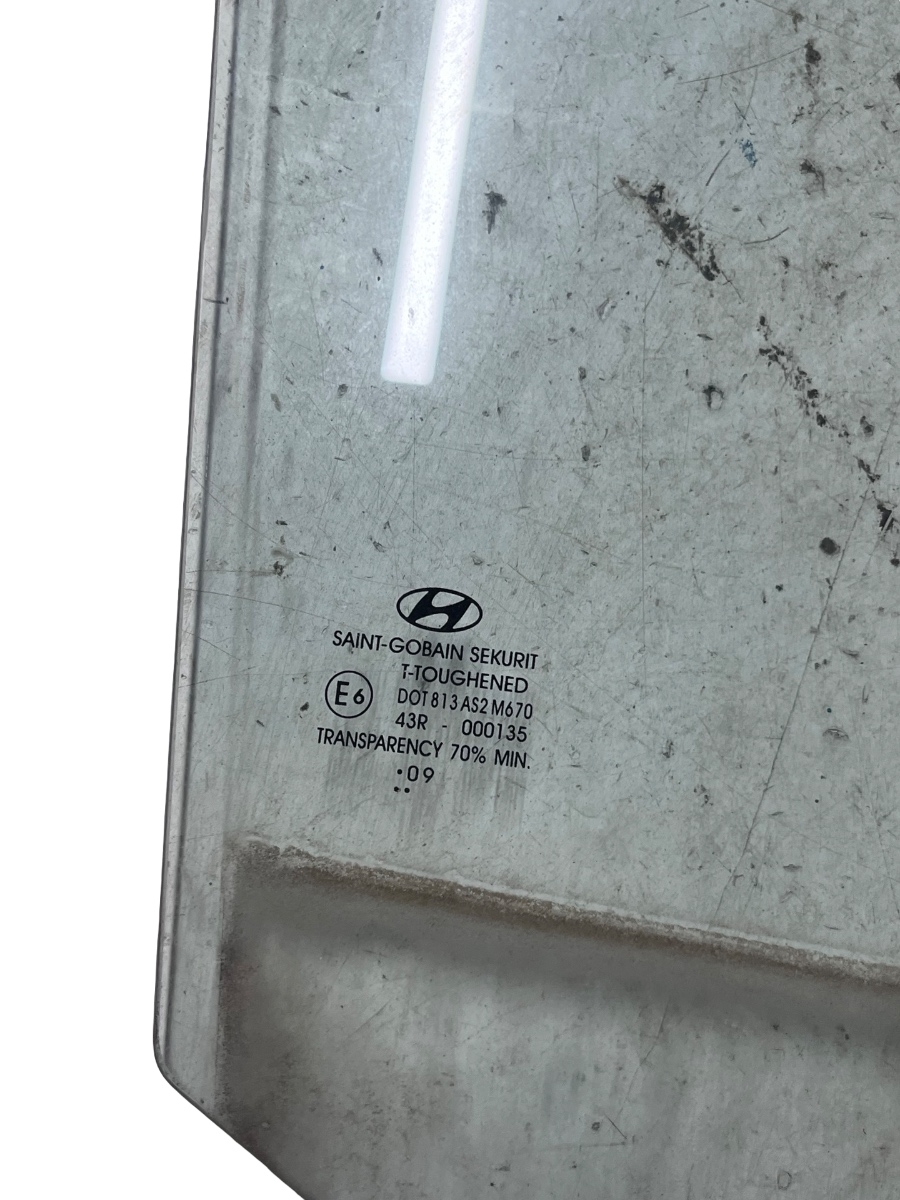 Geam portiera dreapta spate HYUNDAI i10 PA 2007 - 2013 – foto 2