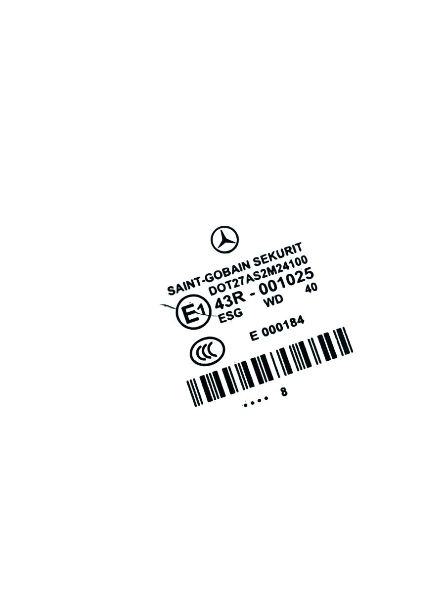 Geam portiera stanga fata MERCEDES-BENZ E-CLASS W211 2002 - 2009 – foto 2