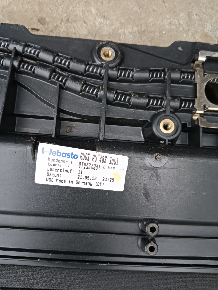 Geam trapa AUDI A5/S5 8T3 2007 - 2017 – foto 3