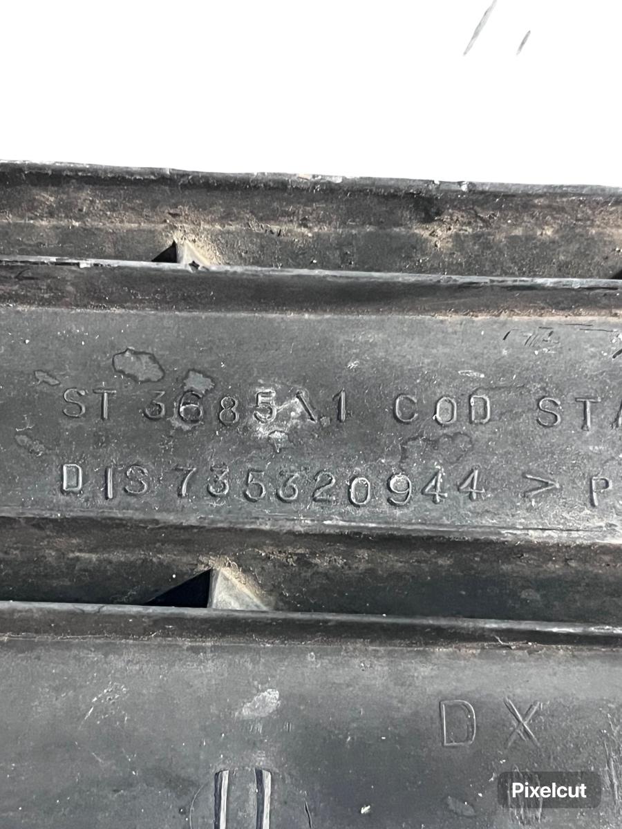 Grila bara de protectie dreapta fata FIAT PUNTO 188_ 1999 - 2012 735320944 – foto 3