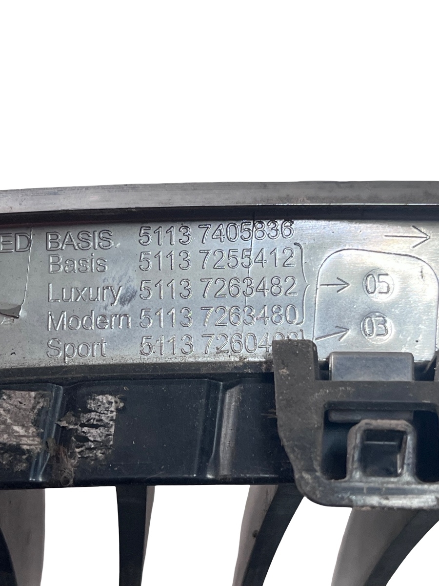 Grila centrala bara dreapta fata BMW 3 VI Touring F31 2011 -> 7405836 – foto 3