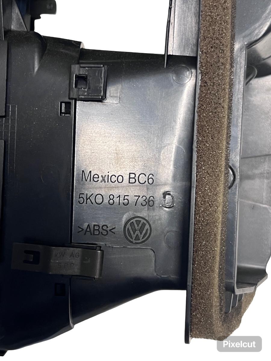 Grila de ventilatie bord centrala VOLKSWAGEN GOLF VI Variant AJ5 2009 - 2013 5K0815736D – foto 4