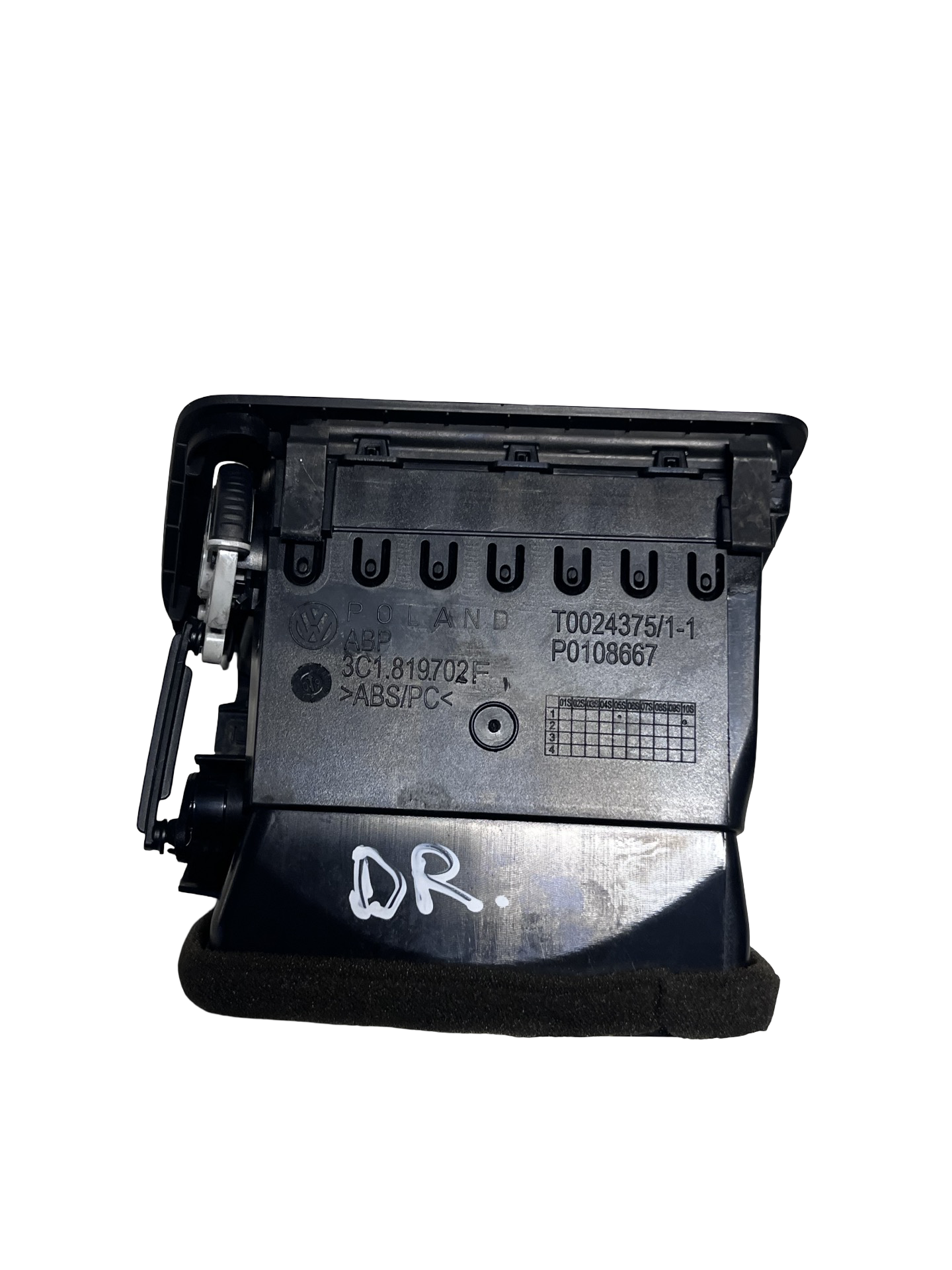 Grila DE Ventilatie Bord dreapta față Volkswagen Passat B6 Combi 2005–2010 - cod: 3C1819702F – foto 2
