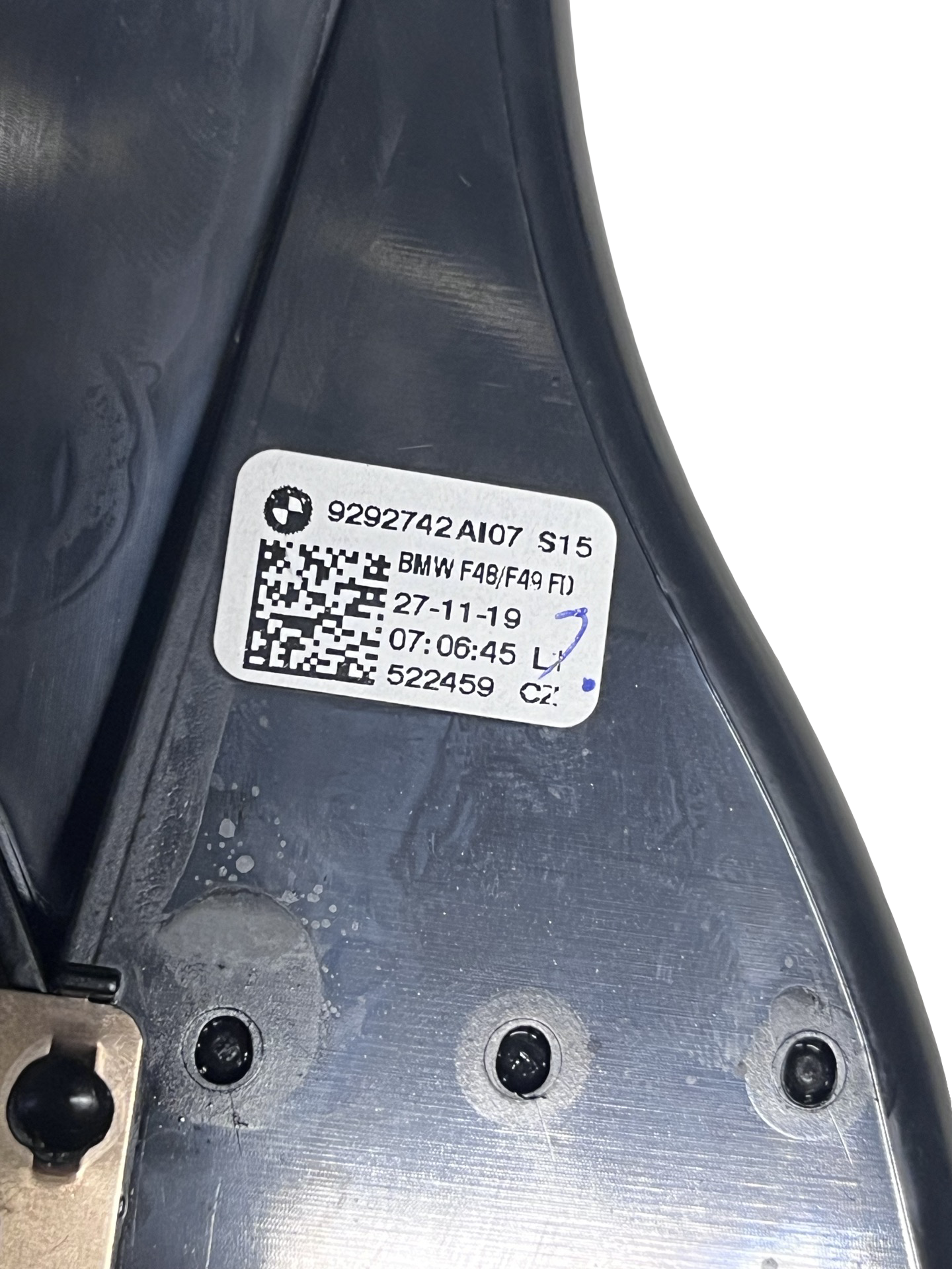 Grila DE Ventilatie Spate BMW X1 F48 2015–2022 - cod: 9292742 – foto 3