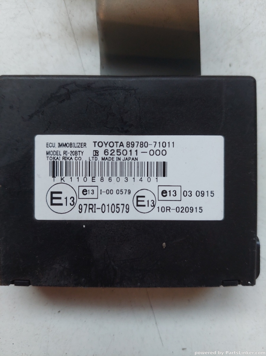 Imobilizator TOYOTA HILUX Closed Off-Road Vehicle (_N1_) [ 1995 - 2005 ] OEM 8978071011 – foto 2