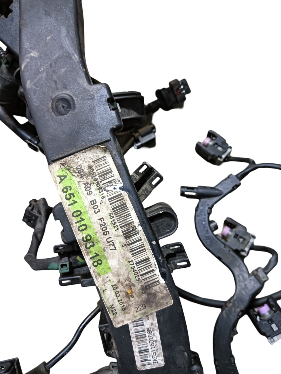 Instalatie electrica motor  MERCEDES-BENZ C-CLASS W205 2013 - > 2.2 C 220 BlueTEC / d OM 651.921 A6510109818 – foto 3