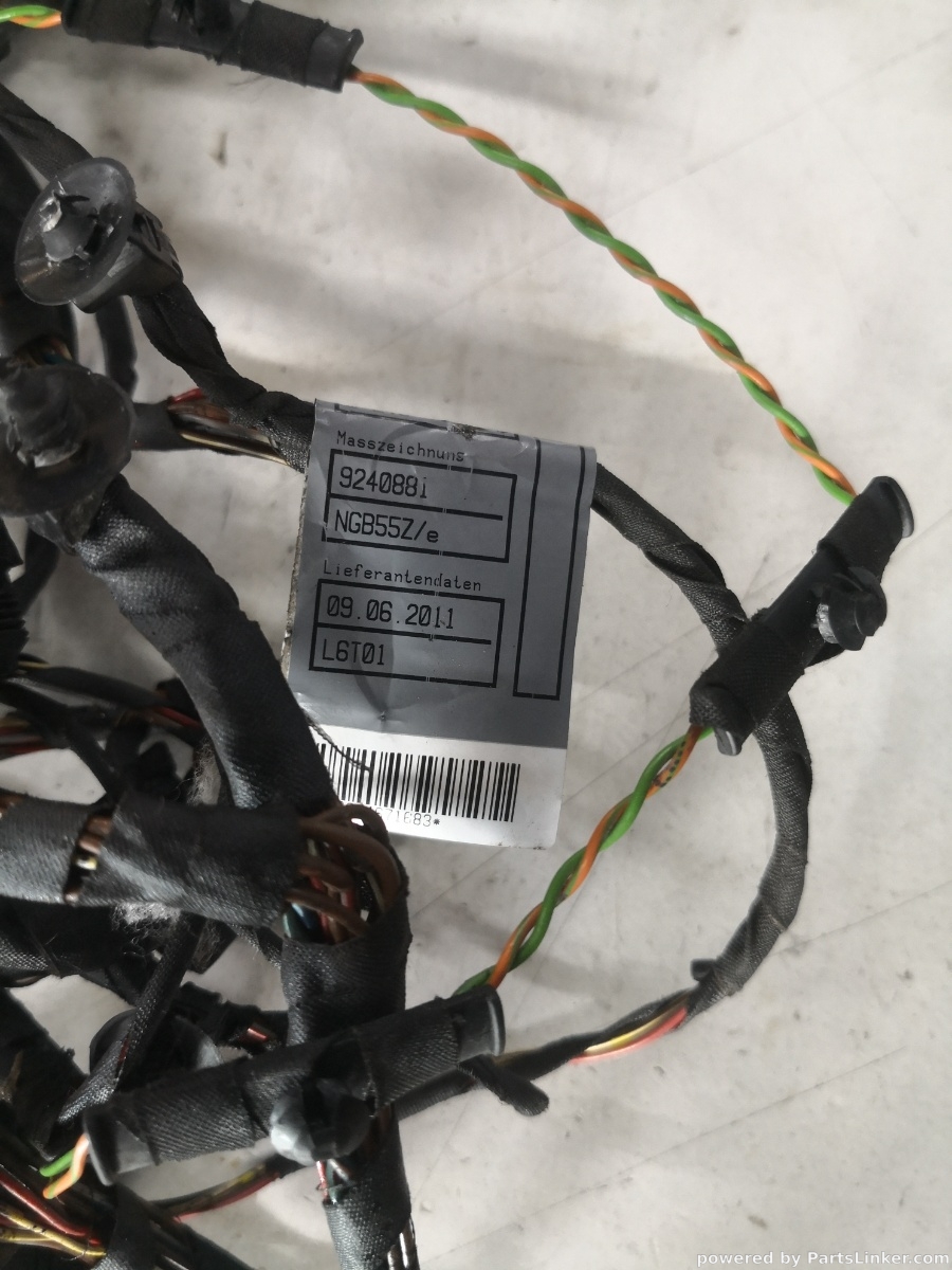 Instalatie electrica usa dreapta fata BMW 5 (F10) [ 2009 - 2016 ] OEM 924088i – foto 2
