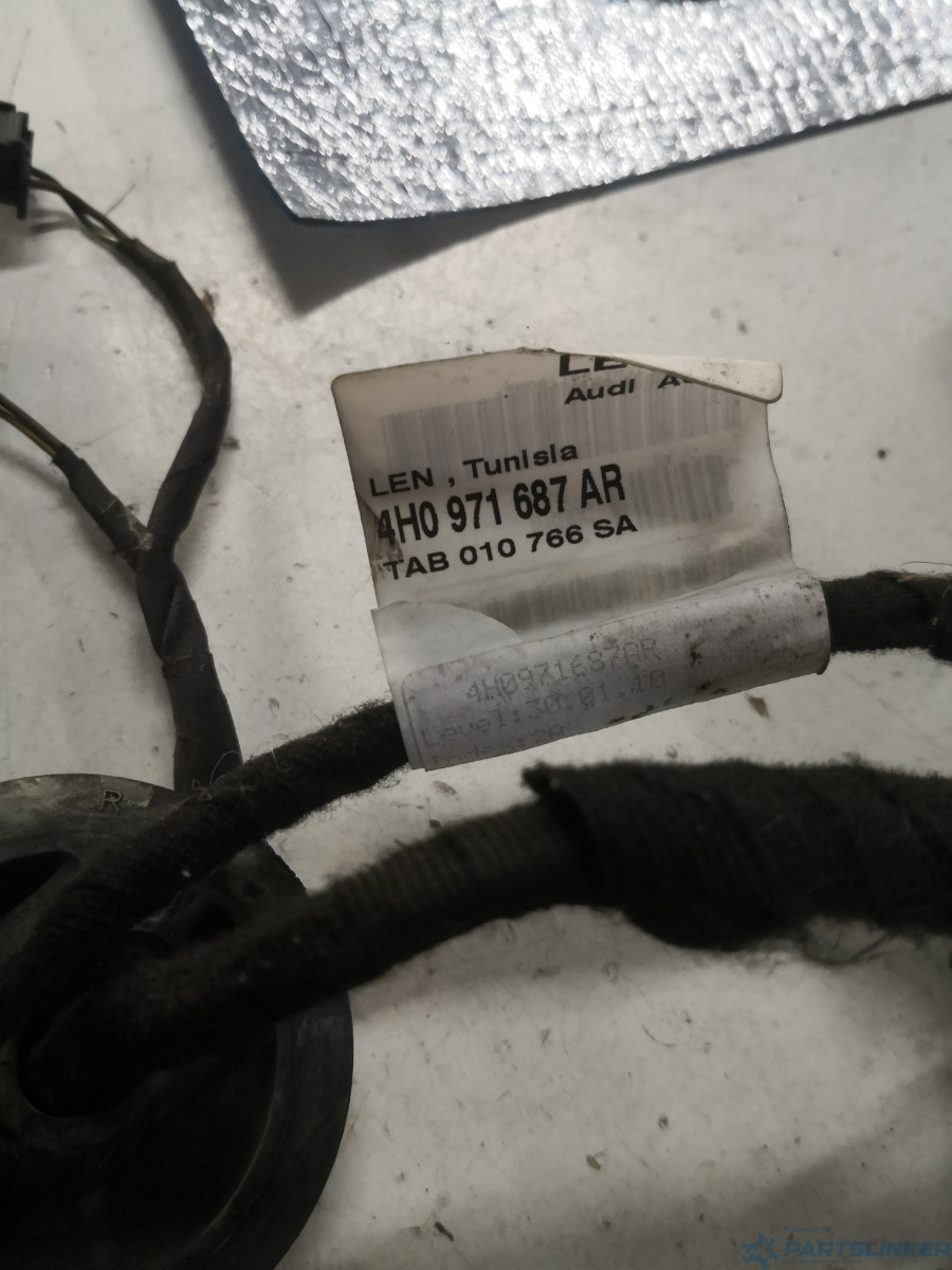 Instalatie electrica usa dreapta spate AUDI A8 III (4H2, 4H8, 4HC, 4HL) [ 2009 - 2018 ] OEM 4h0971687ar – foto 2