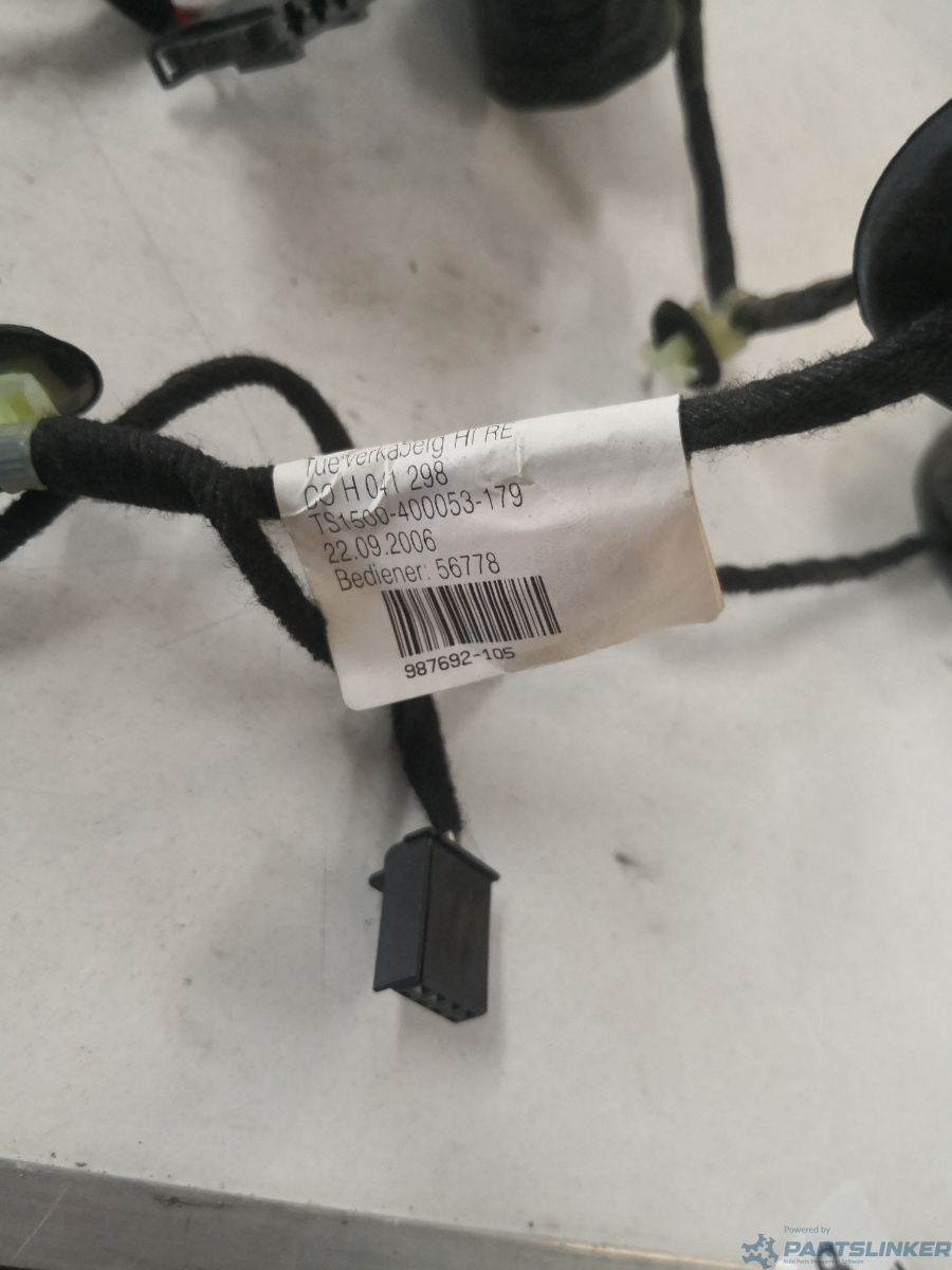 Instalatie electrica usa dreapta spate VOLKSWAGEN PASSAT (3C2) [ 2005 - 2010 ] OEM 987692105 – foto 2