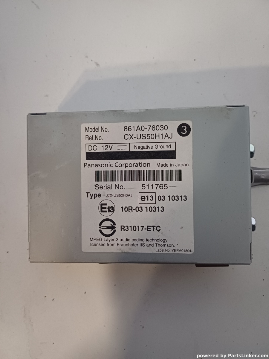 Interfata audio LEXUS CT (ZWA10_) [ 2010 - > ] OEM 861A076030 – foto 2