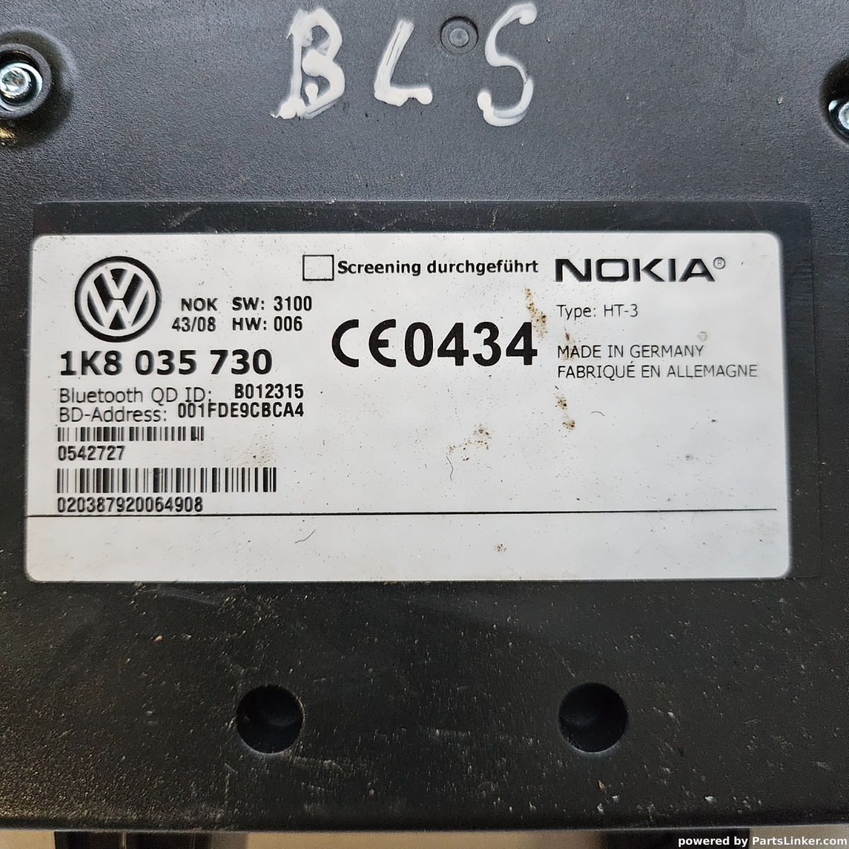 Interfata audio VOLKSWAGEN PASSAT Variant (3C5) [ 2005 - 2011 ] OEM 1k8035730 – foto 2