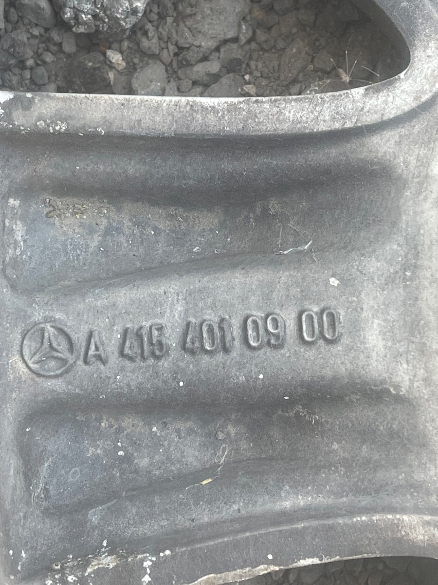Janta din aliaj R15 6.5Jx15 H2-44 MERCEDES-BENZ CITAN Box 415 2012 - > A4154010900 – foto 3