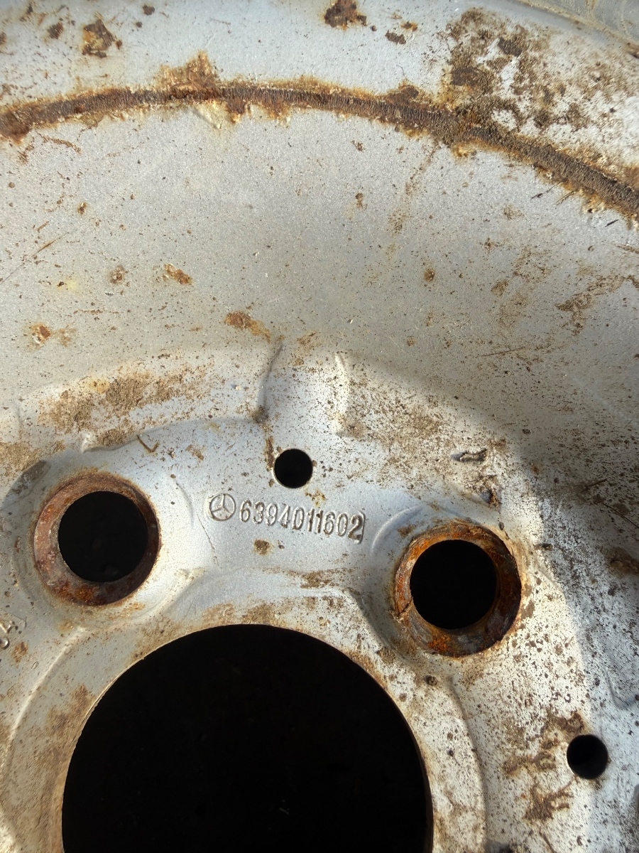 Jante de otel 195/60/R16 MERCEDES-BENZ VIANO W639 2003 -> 6394011602 – foto 4