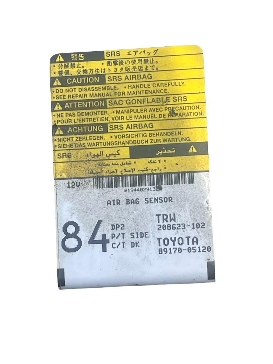 Kit airbag TOYOTA AVENSIS Saloon _T25_ 2003 - 2008 89170-05120 – foto 3