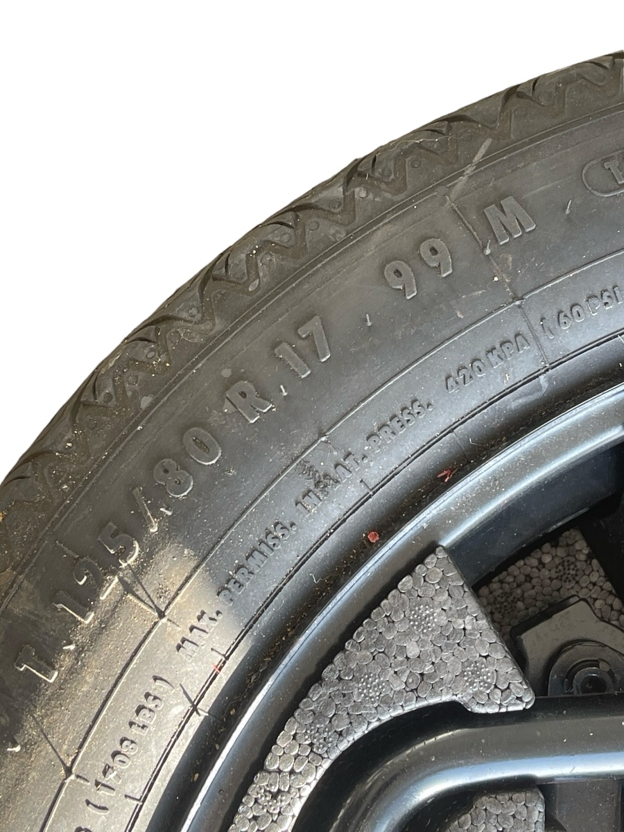 Kit complet de rezerva 125/80 R17 VOLVO S80 II AS, 124 2006 - > – foto 2